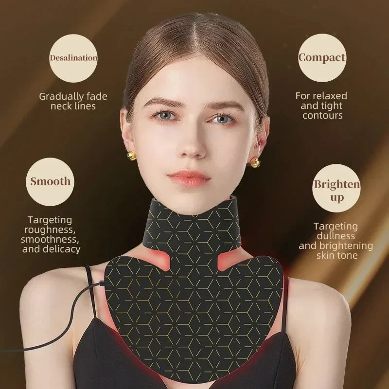 Flexible Silicone Neck LED Mask