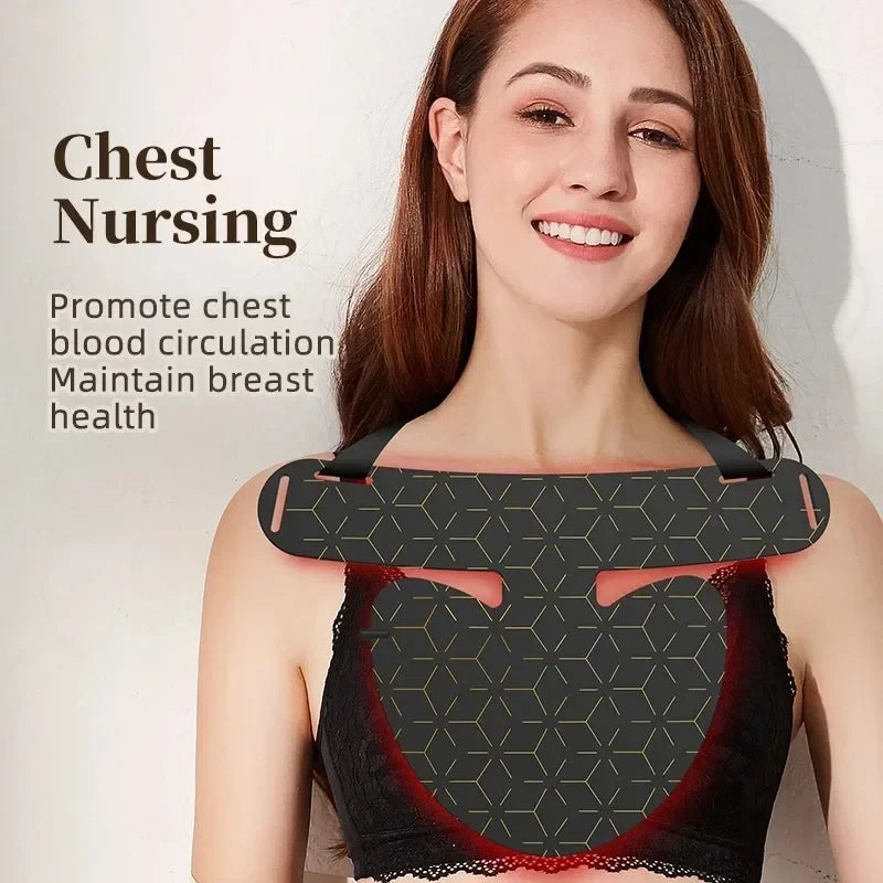 Flexible Silicone Neck LED Mask